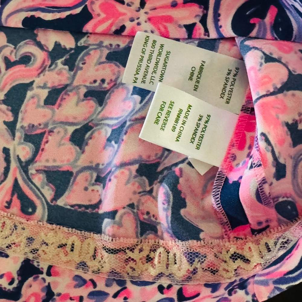 Lilly Pulitzer Kayla Stretch Dress in Indigo Love You Bunches. NWT. Size 10 - Picture 11 of 13